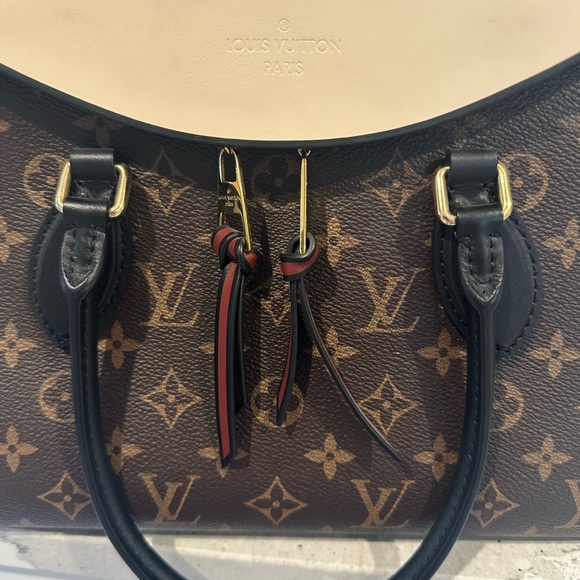 Louis Vuitton Tuileries Monogram Bag Canvas with Cream Leather - Picture 8 of 15